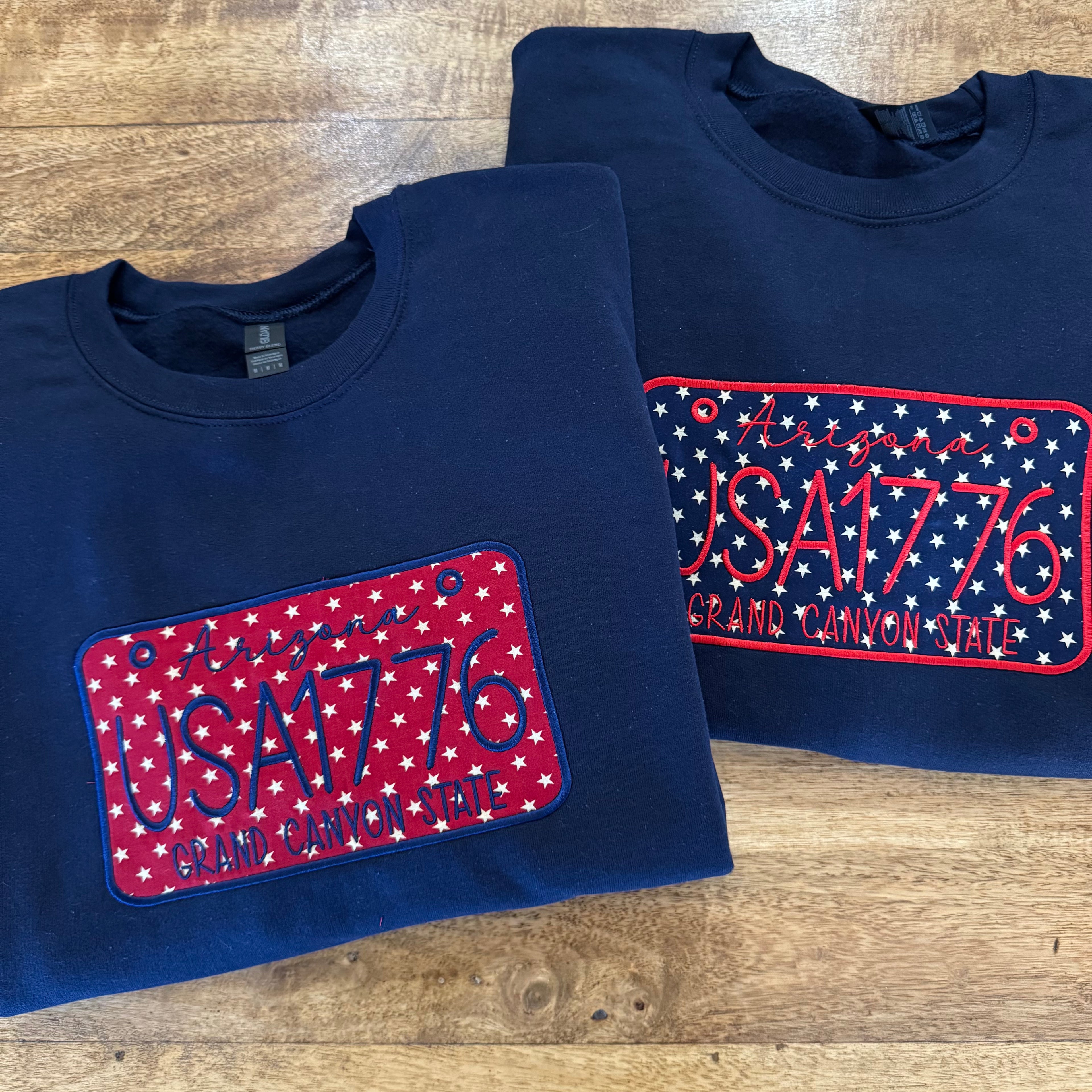 USA License plate Sweatshirt