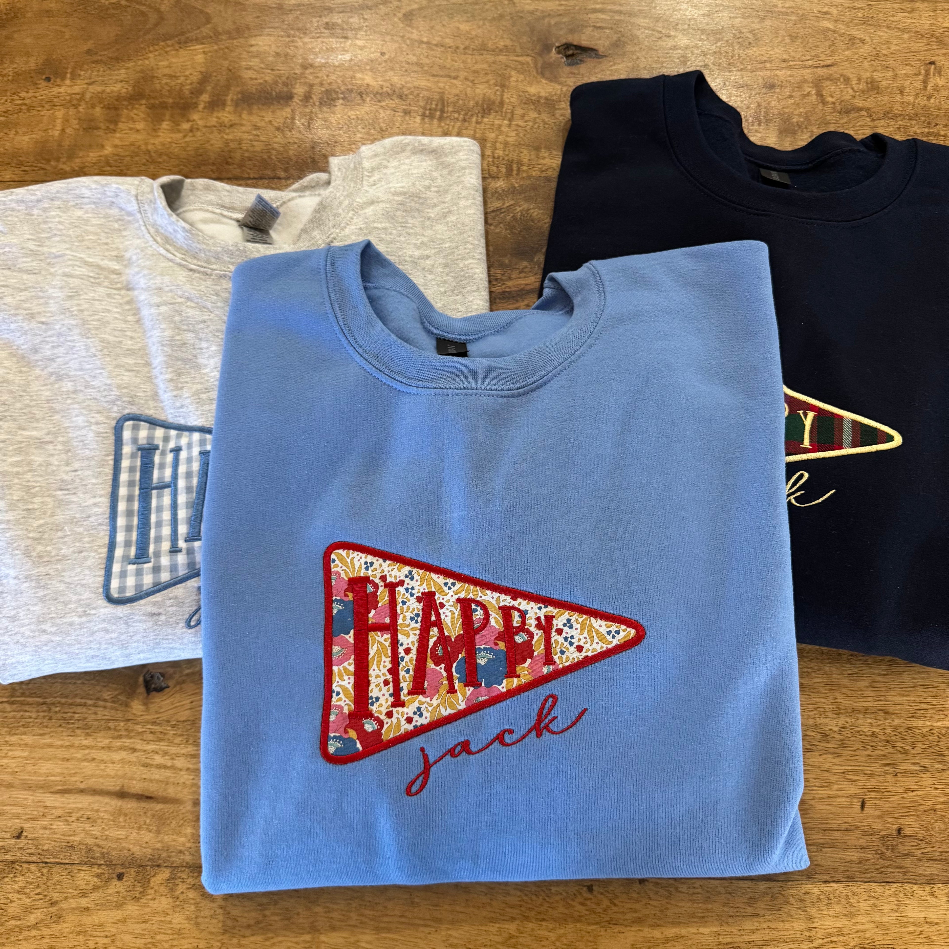 Happy Jack Pennant Sweatshirt