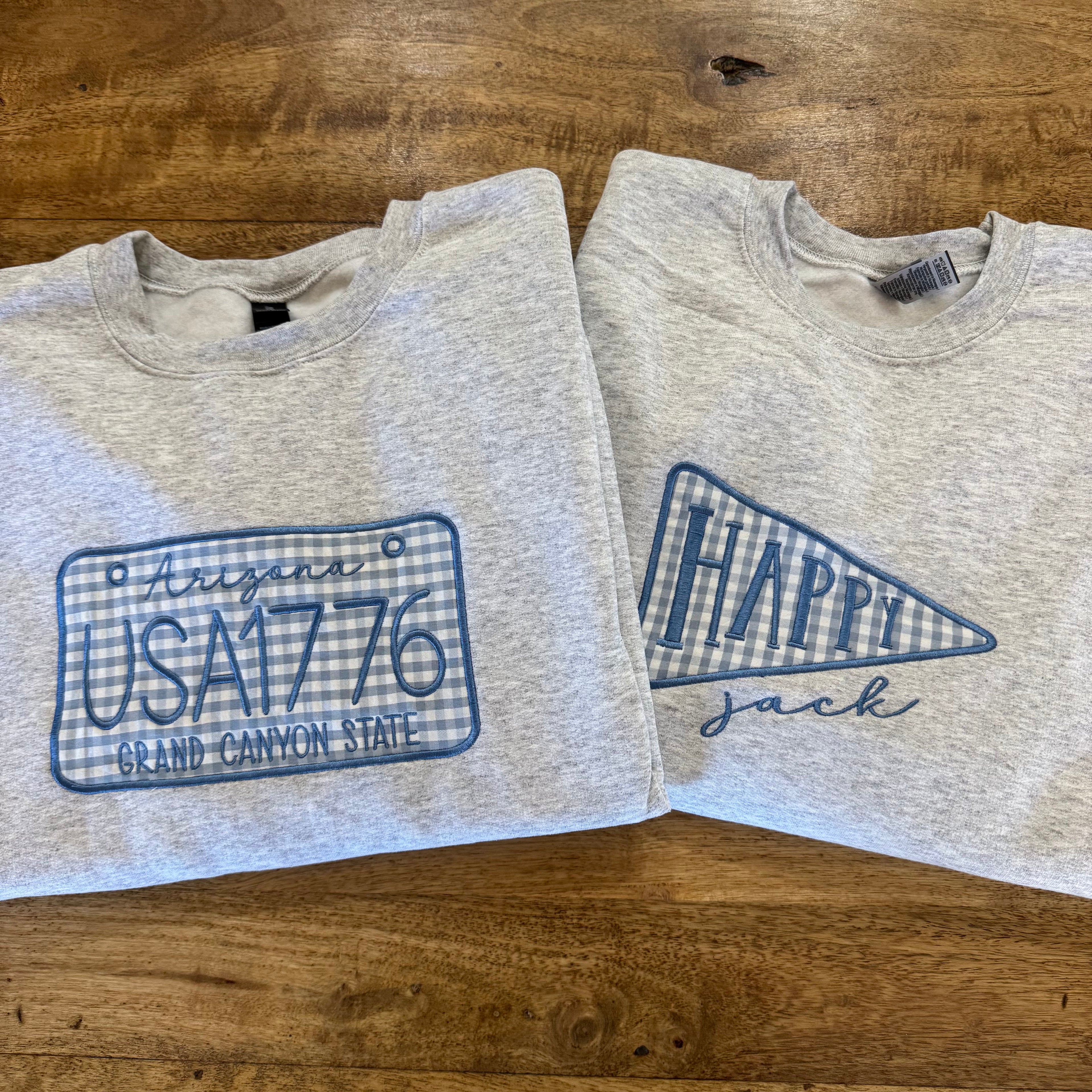 USA License plate sweatshirt