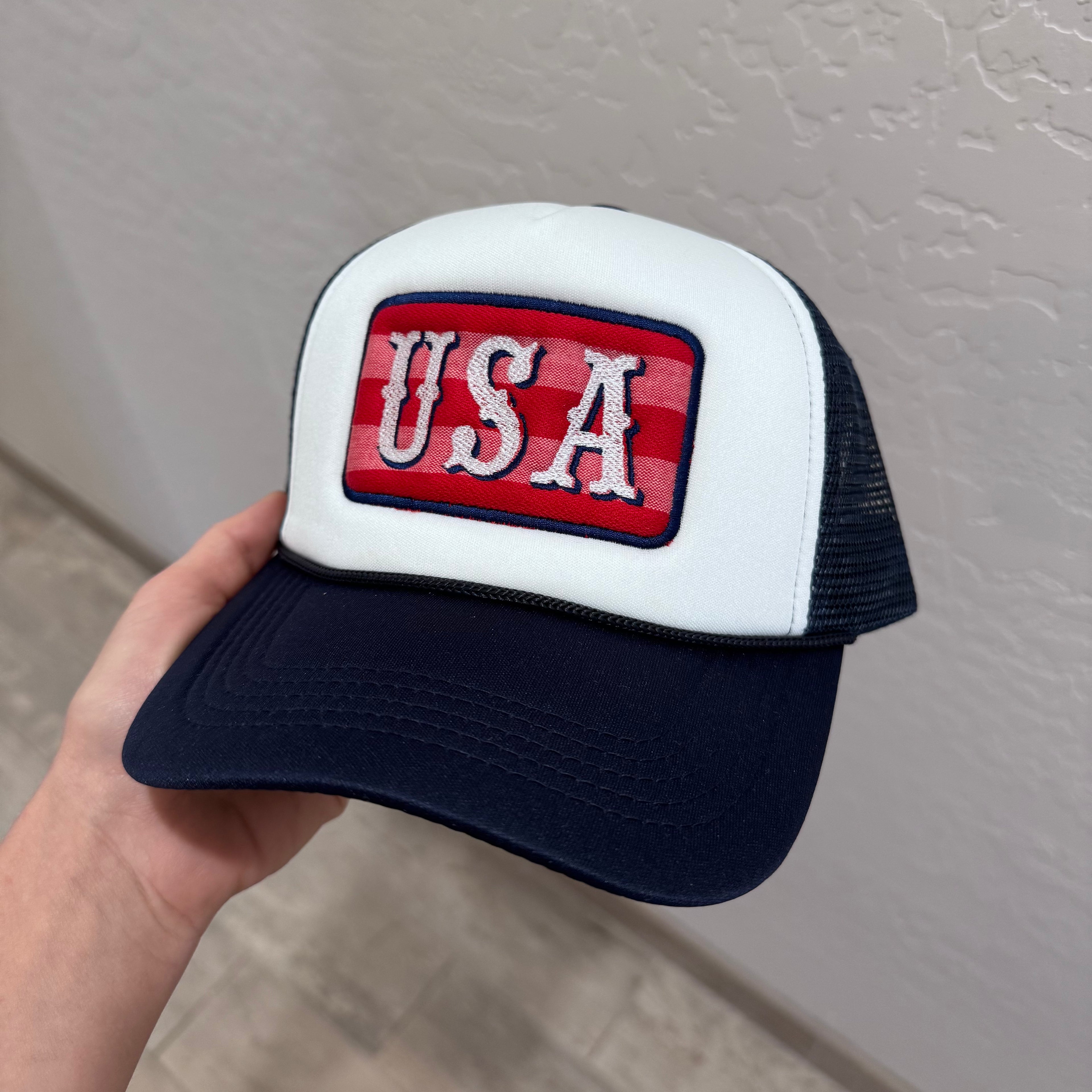 USA Western Trucker hat