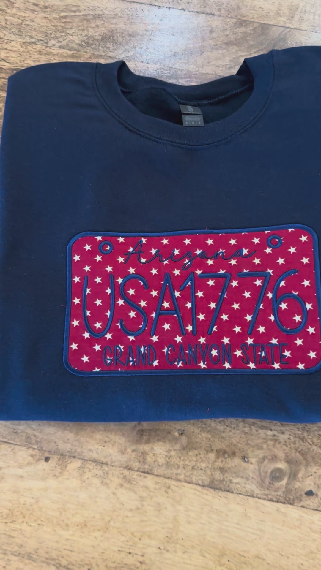 USA License plate Sweatshirt
